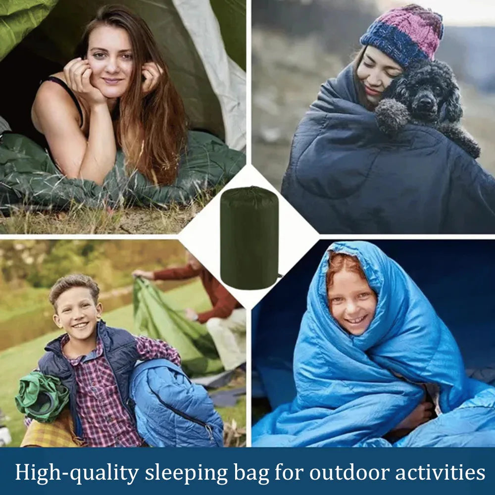Ultralight Waterproof 4 Season Camping Sleeping Bag For Outdoors