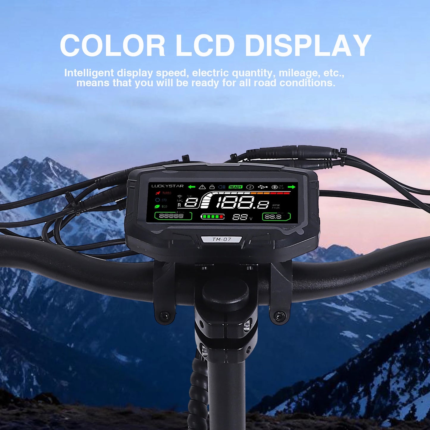 H6 Electric Scooter 2400W Dual Motor 40MPH 60V21Ah Off Road