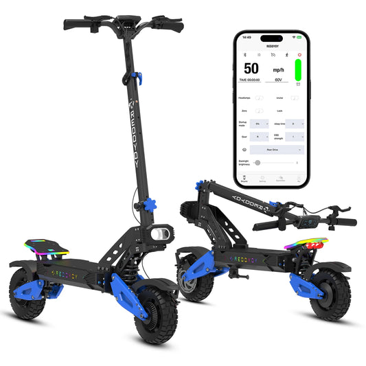 REDDYDY Electric Offroad Scooter Dual Motor 50 MPH