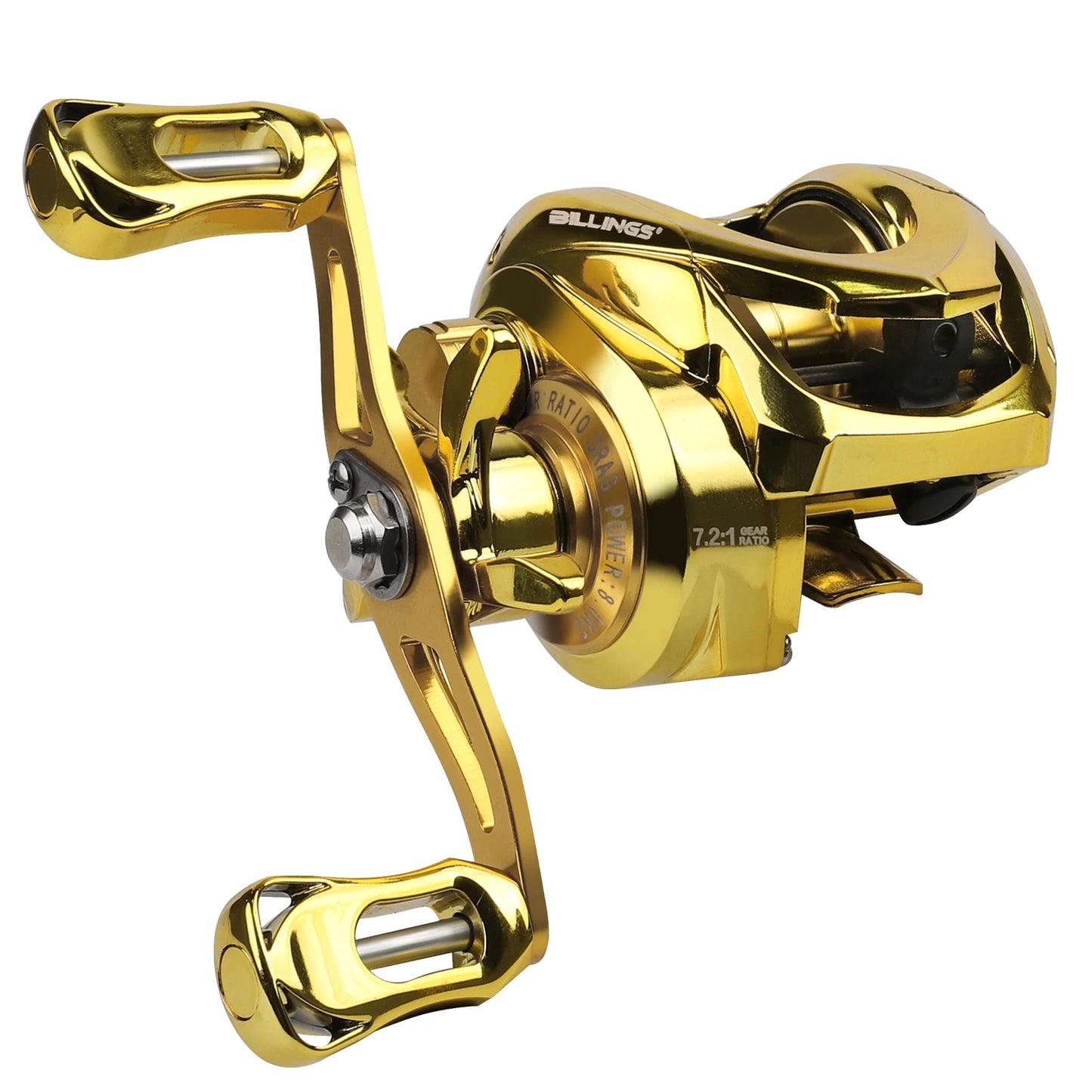 Billings Baitcasting Reel 7 To 1 High Speed Gear Bearings