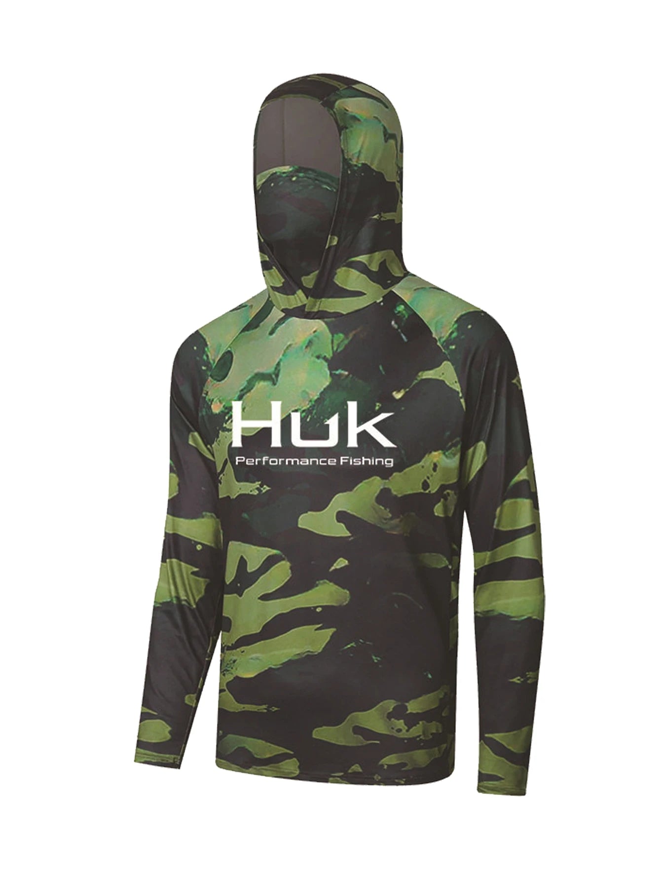 Hooded Fishing Shirt With Anti UV Sun Protection And Breathable