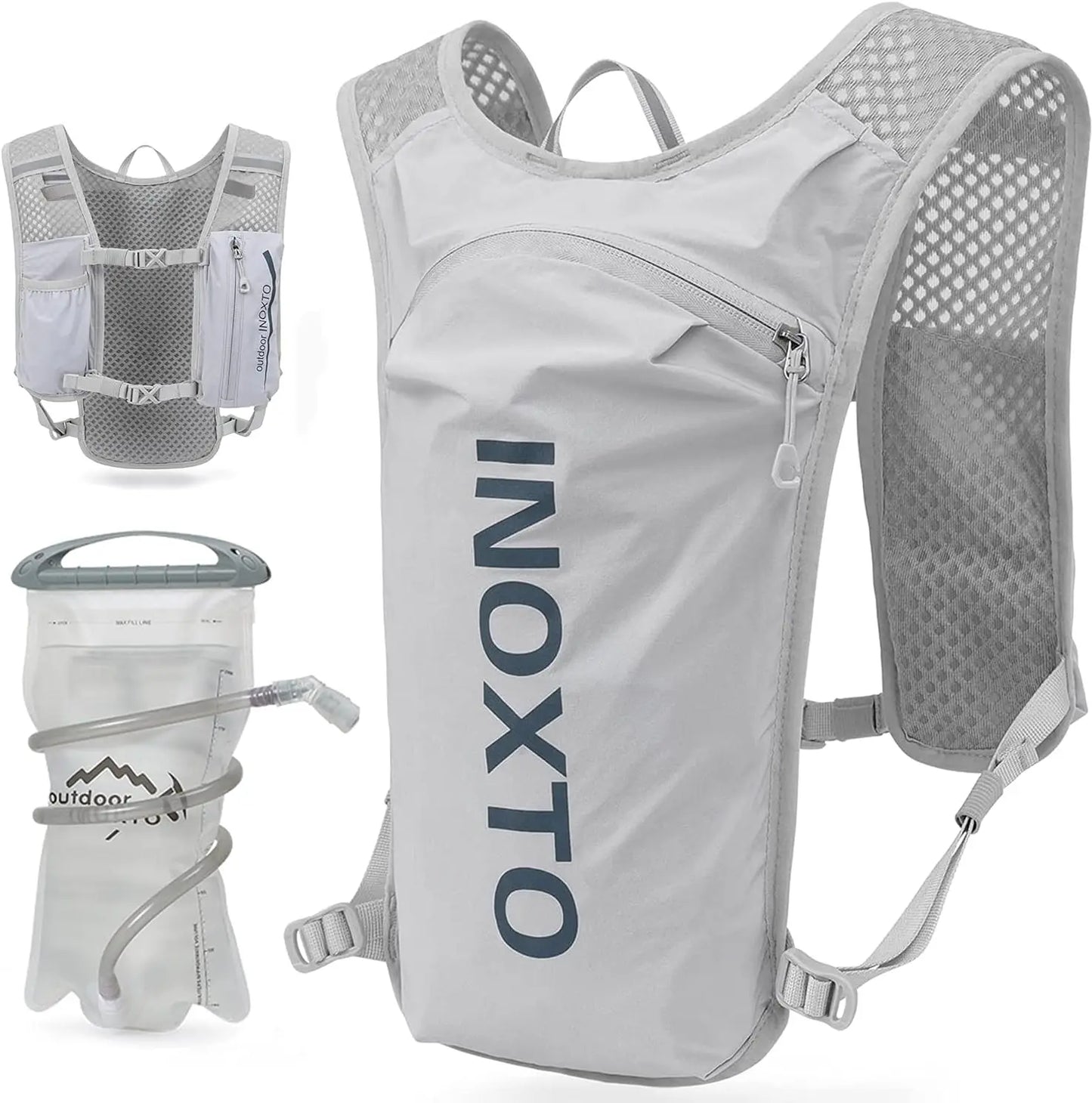 Hydration Vest Backpack For Running And Hiking With 1.5L Bladder