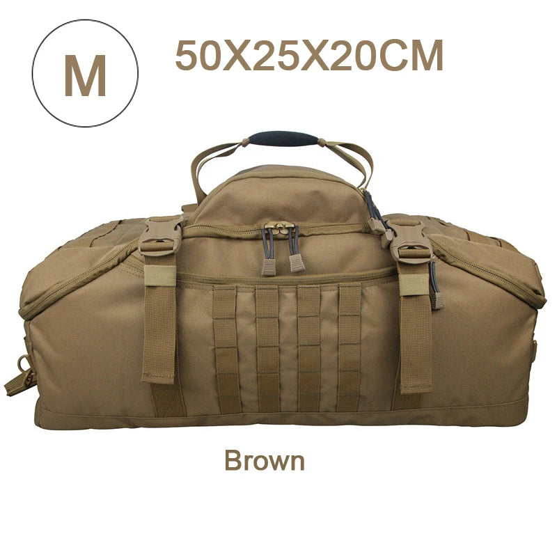 LQARMY Outdoor Molle Tactical Backpack for Hiking Camping Travel