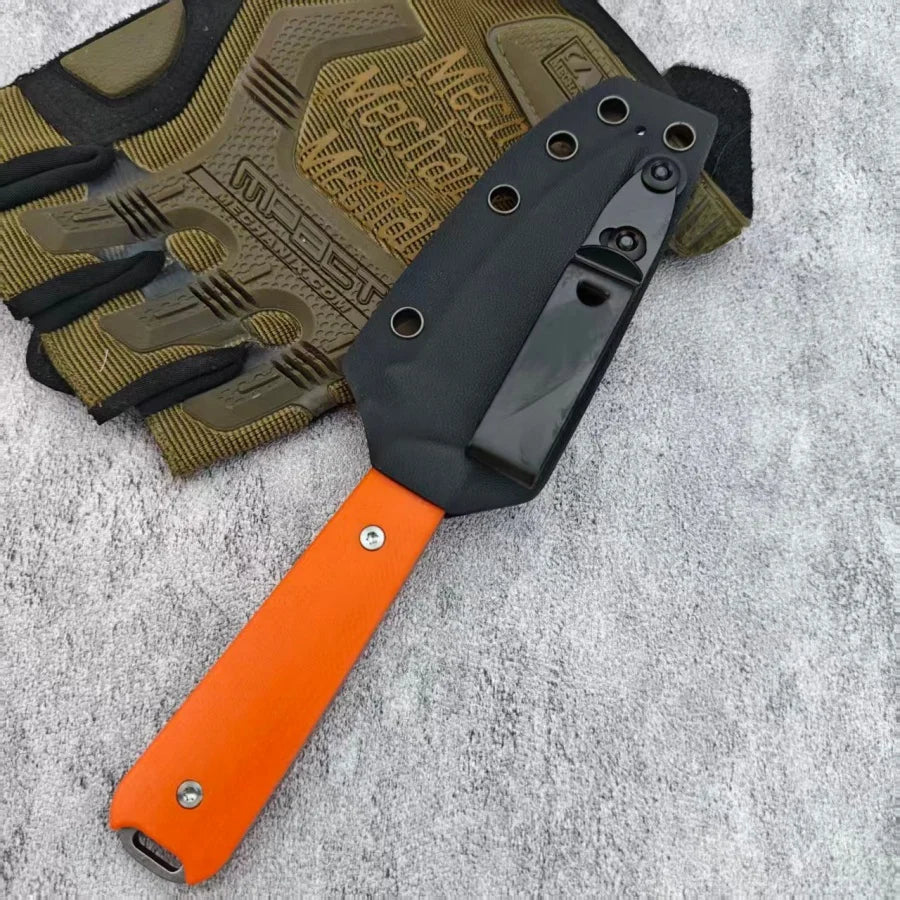 E Fixed G10 Knife Stainless Steel Outdoor Knife With Sheath