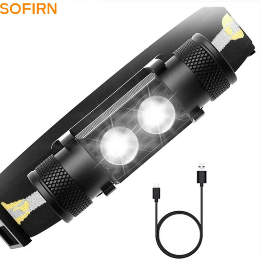 Sofirn H25S Mini LED Headlamp 1200 Lumen USB Rechargeable