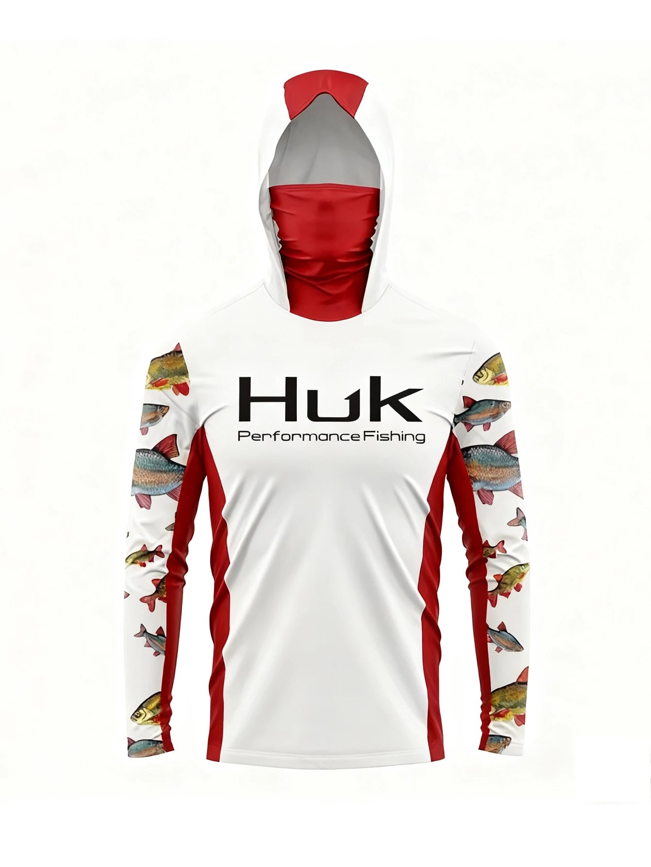 Hooded Fishing Shirt With Anti UV Sun Protection And Breathable
