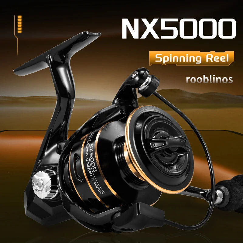 J-BARZILLA NX Spinning Fishing Reel 10Kg Max Drag High Speed