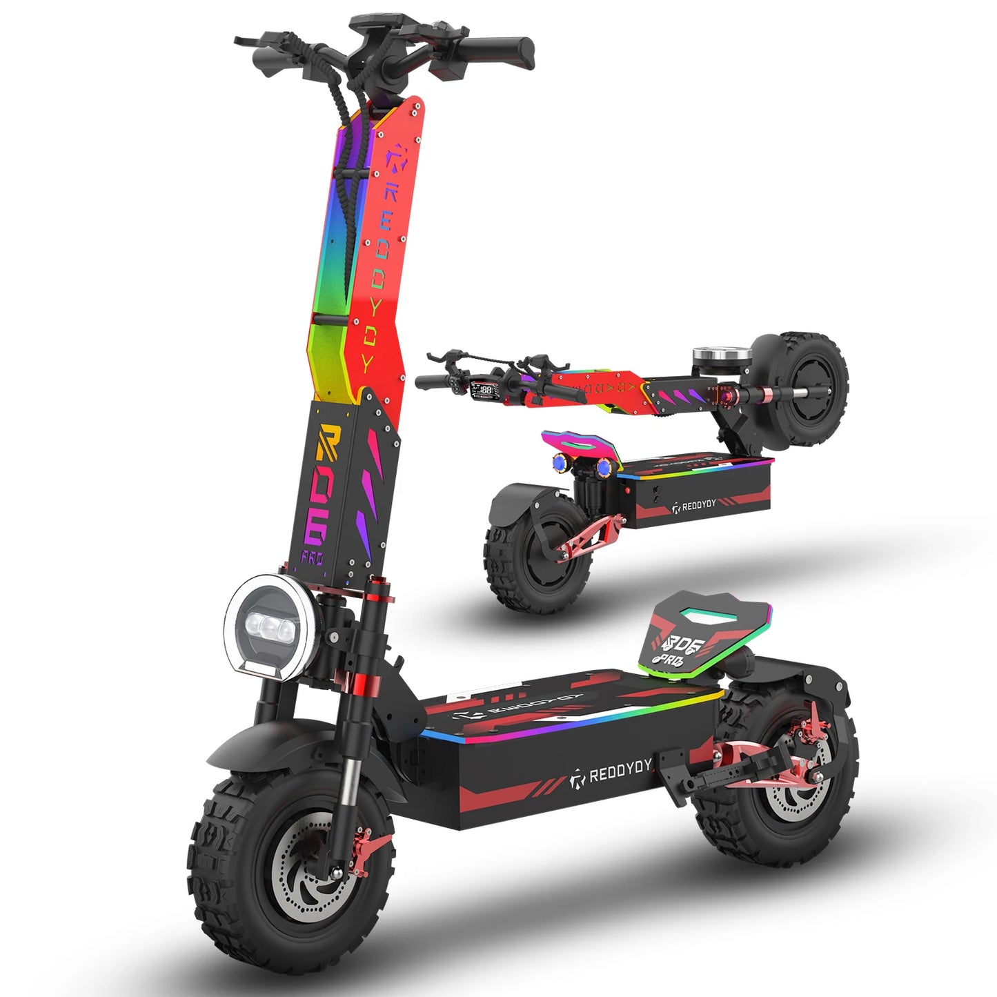 REDDYDY Offroad Electric Scooter Dual Motor 10000W 60 MPH