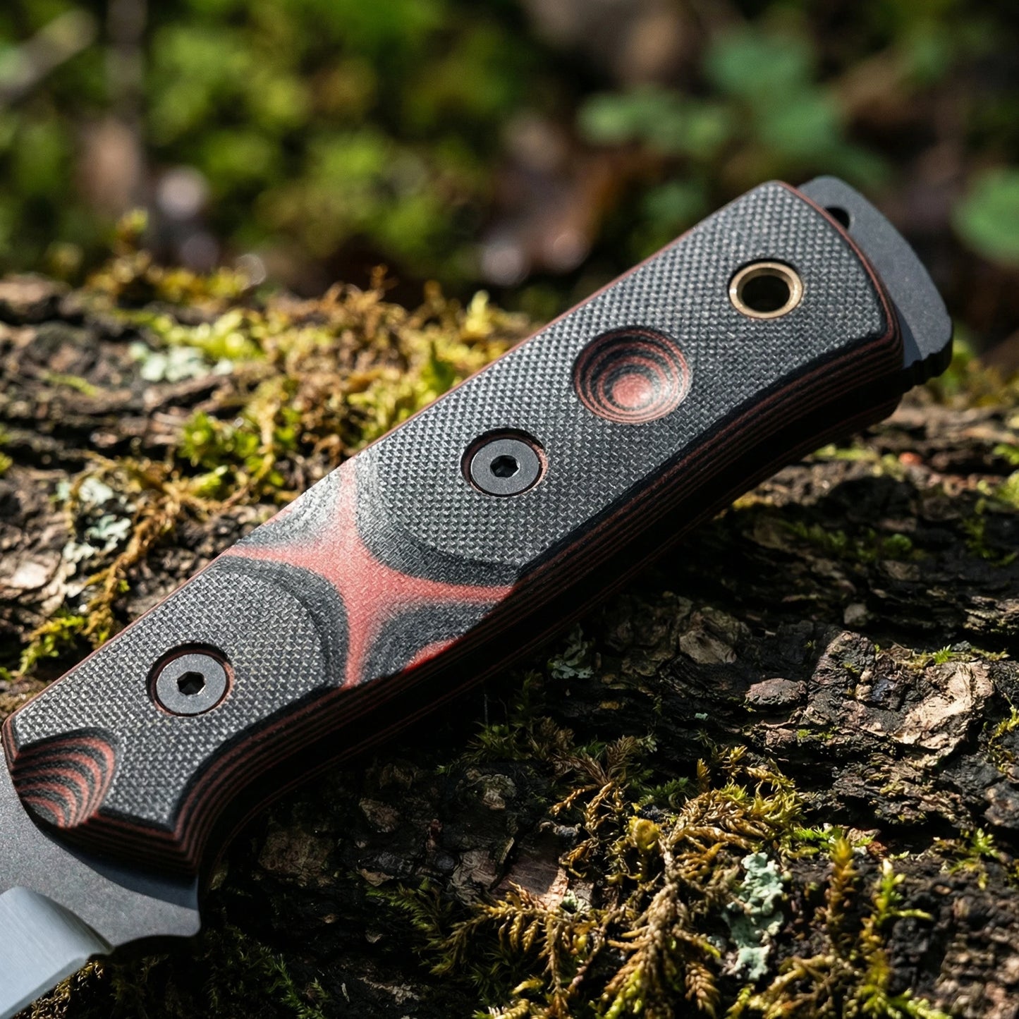 HUANGFU G10 Fixed Blade Knife With Sheath For Outdoors