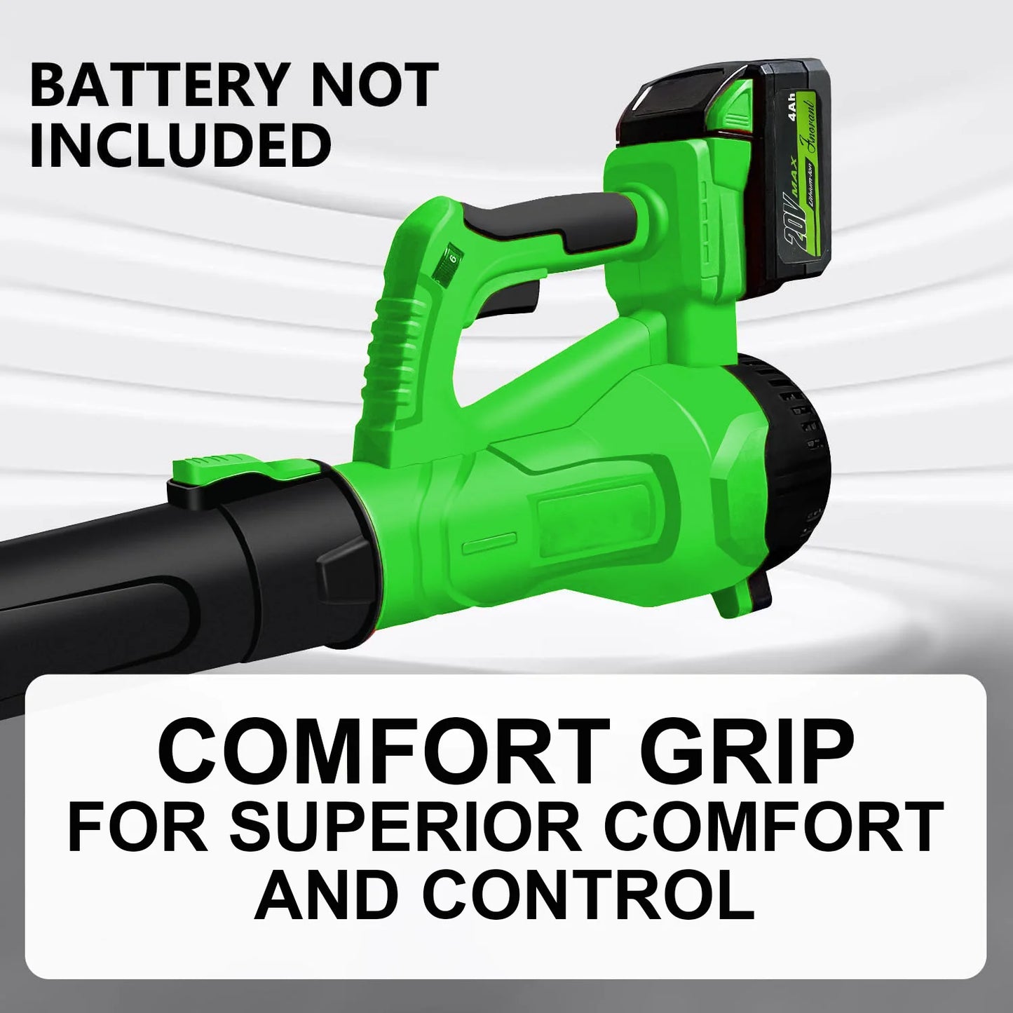 20V Cordless Leaf Blower For Leaves Patio Cleanup And Lawn