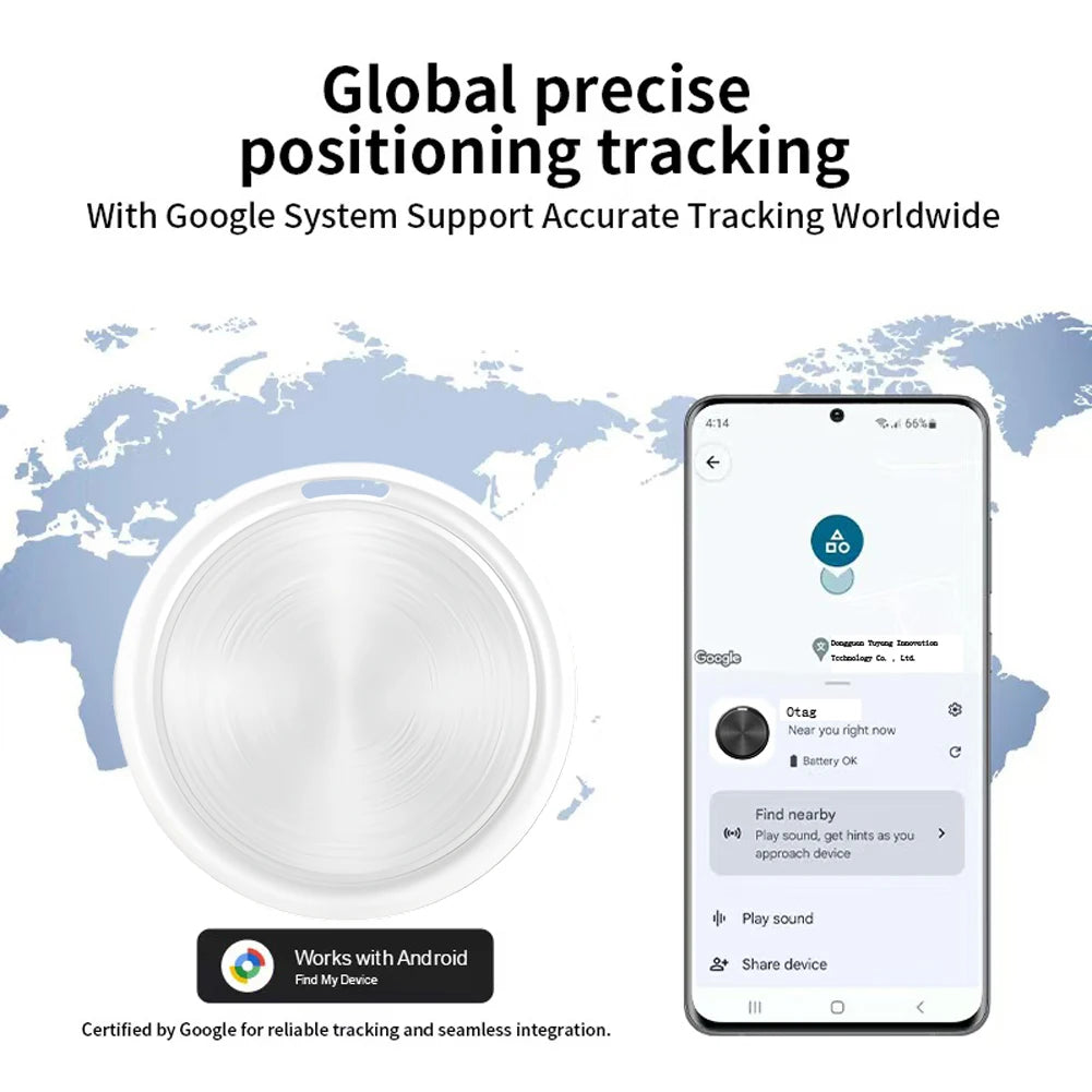 GPS Tracker For Android Pet Locator Item Finder Wallet Car