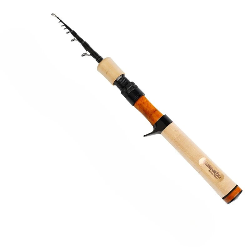 Telescopic Luya Rod Fishing Rod With Soft Microobject Vibration