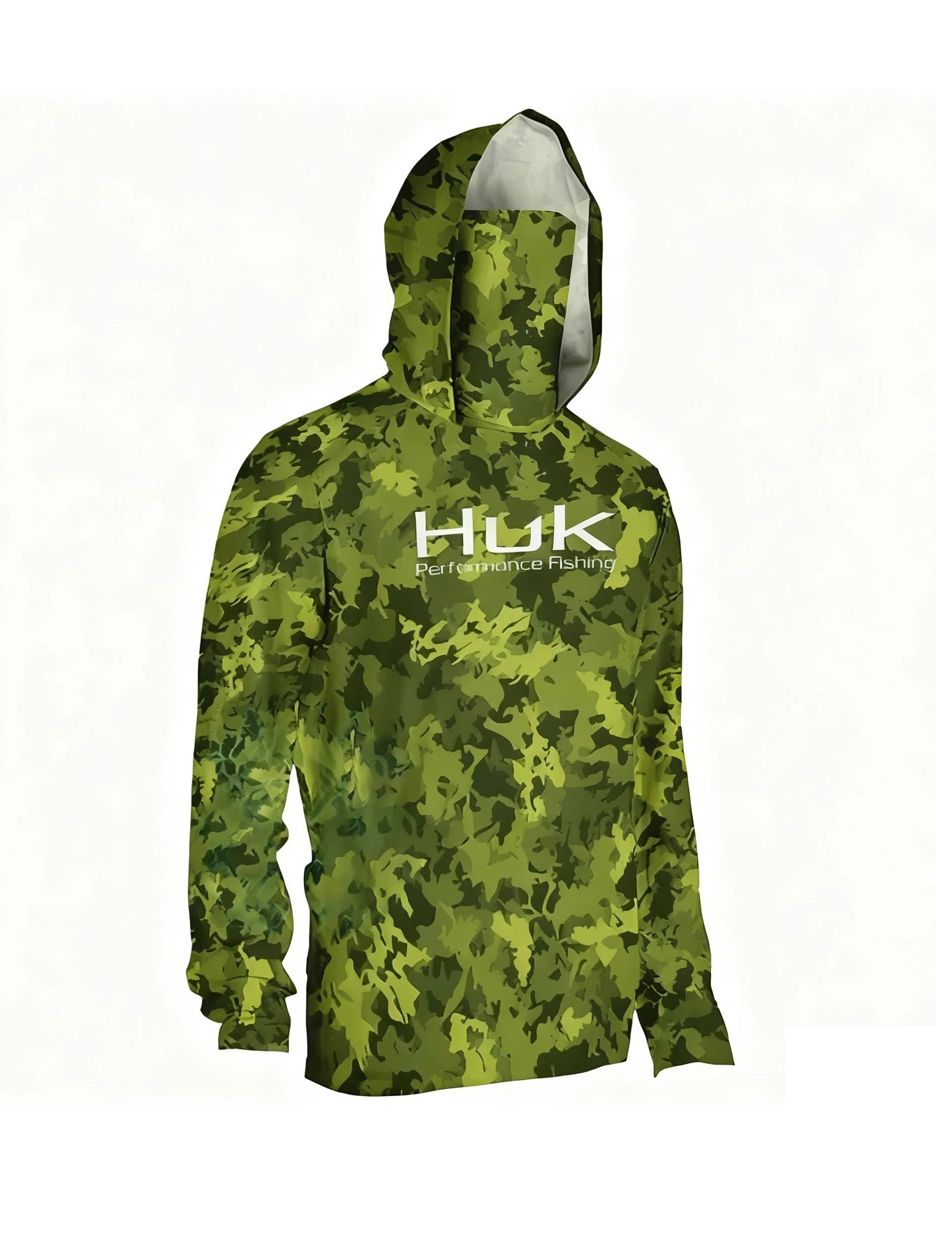 Hooded Fishing Shirt With Anti UV Sun Protection And Breathable