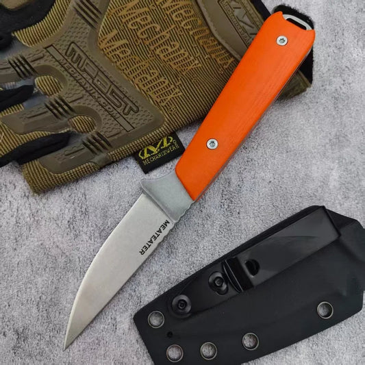E Fixed G10 Knife Stainless Steel Outdoor Knife With Sheath