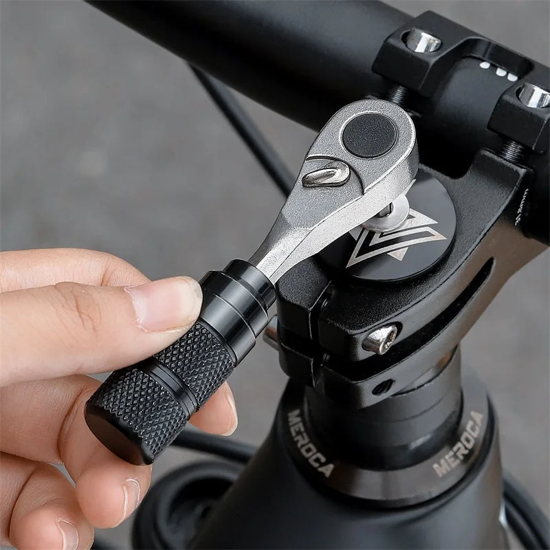 West Biking Professional Bike Tools Portable Ratchet Wrench Kit