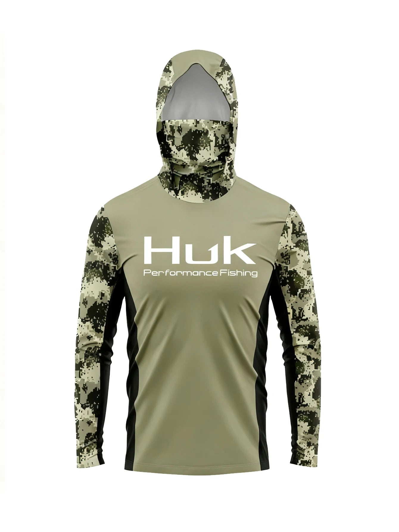 Hooded Fishing Shirt With Anti UV Sun Protection And Breathable