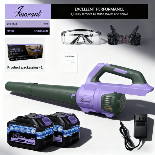 Cordless Leaf Blower Compatible With 20V Max Battery