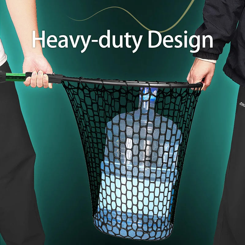 Foldable Aluminum Telescopic Fishing Net With Pocket