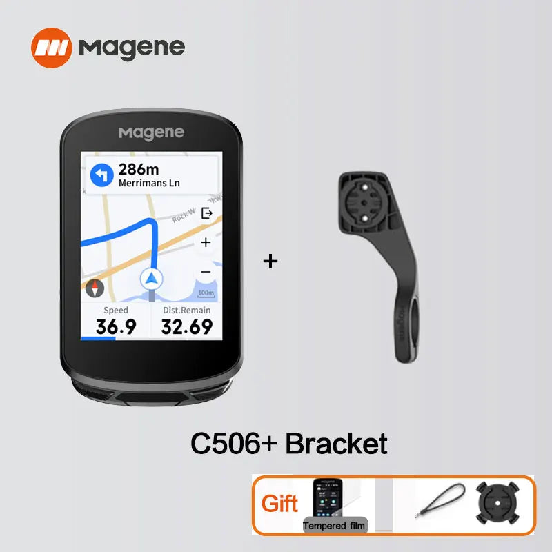 Magene C506 GPS Bike Computer With Navigation And WiFi Speedometer