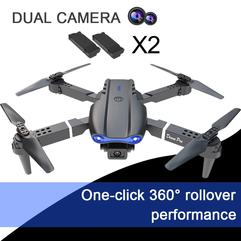 E99 Pro RC Drone With Wide Angle Camera Foldable Design