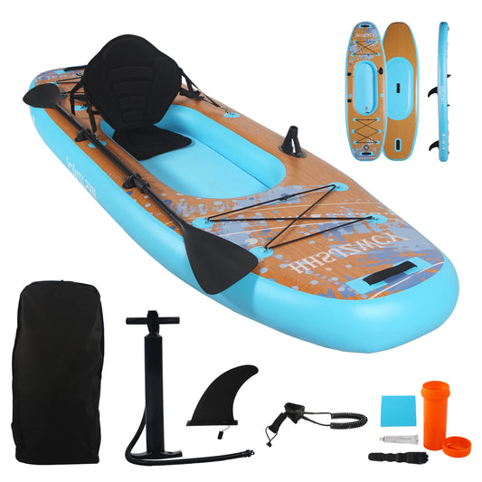 HHSJZWCY Inflatable Stand Up Paddle Board Kayak For Adults Seat