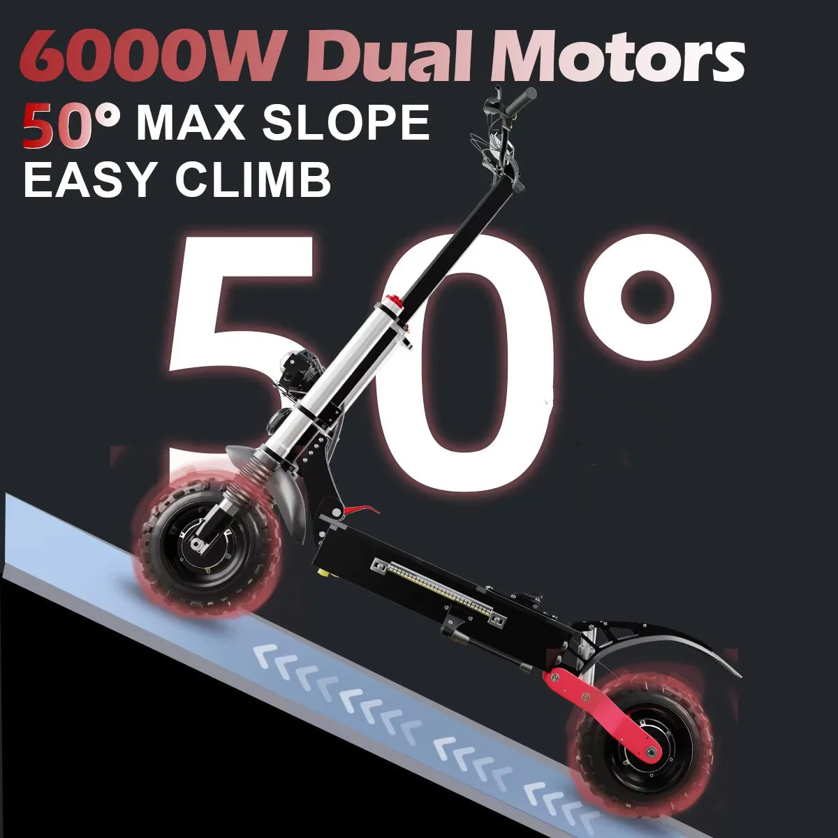 Jueshuai Outdoor Electric Scooter 1000W 48V-72V Fast Off Road Foldable
